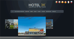 Desktop Screenshot of hotel3kfaro.com